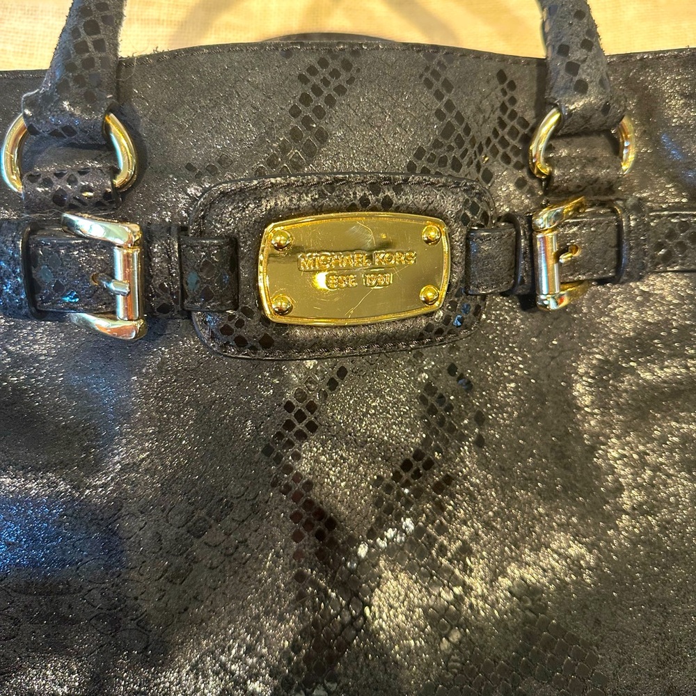 Michael Kors Hamilton Python Bag - image 3